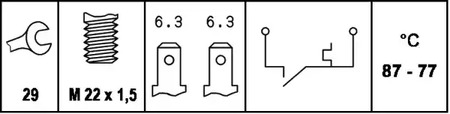 Фото 6ZT007800031 Переключатель HELLA {forloop.counter}}