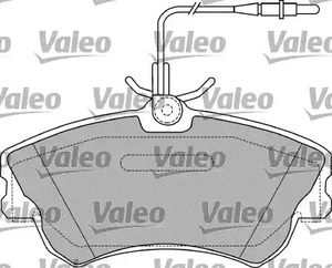 Фото 540803 Комплект тормозных колодок VALEO {forloop.counter}}