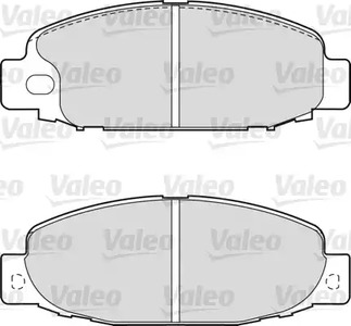 Фото 598588 Комплект тормозных колодок VALEO {forloop.counter}}