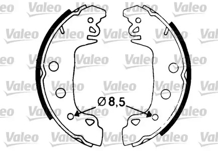 Фото 562043 Комлект тормозных накладок Valeo {forloop.counter}}