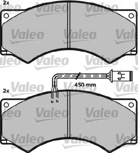 Фото 541614 Комплект тормозных колодок VALEO {forloop.counter}}