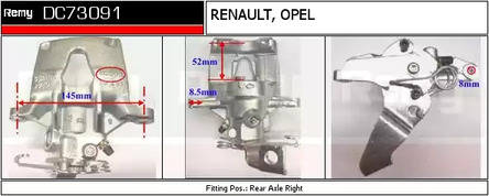 Фото RAB84102 Тормозной суппорт REMY {forloop.counter}}