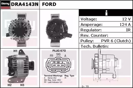 Фото DRA4143N Генератор REMY {forloop.counter}}