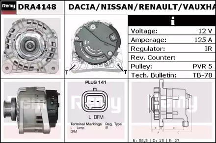 Фото DRA4148 Генератор REMY {forloop.counter}}