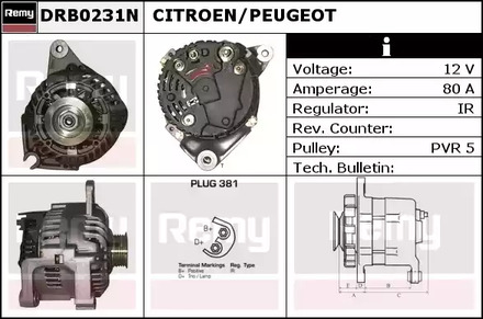 Фото DRB0231N Генератор REMY {forloop.counter}}