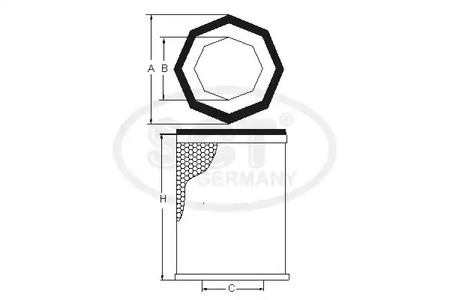 Фото SB076 Фильтр SCT Germany {forloop.counter}}