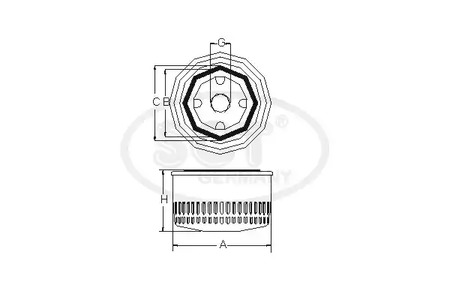 Фото SM167 Фильтр SCT Germany {forloop.counter}}