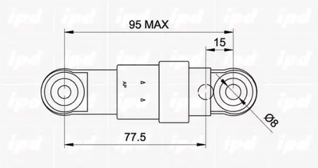 Фото 13-0471 Амортизатор IPD {forloop.counter}}