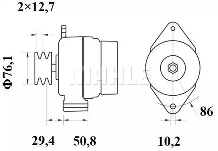 Фото MG83 Генератор MAHLE ORIGINAL {forloop.counter}}