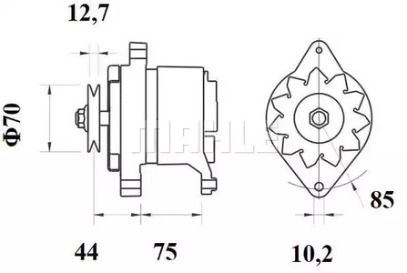 Фото MG86 Генератор MAHLE ORIGINAL {forloop.counter}}