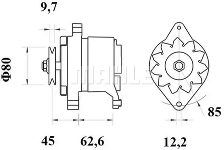 Фото MG399 Генератор MAHLE ORIGINAL {forloop.counter}}