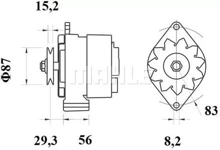 Фото MG438 Генератор MAHLE ORIGINAL {forloop.counter}}