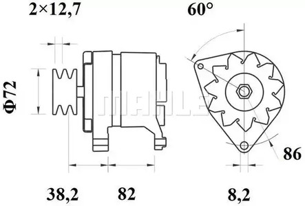 Фото MG590 Генератор MAHLE ORIGINAL {forloop.counter}}