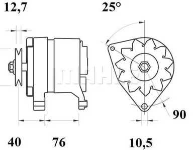 Фото MG585 Генератор MAHLE ORIGINAL {forloop.counter}}