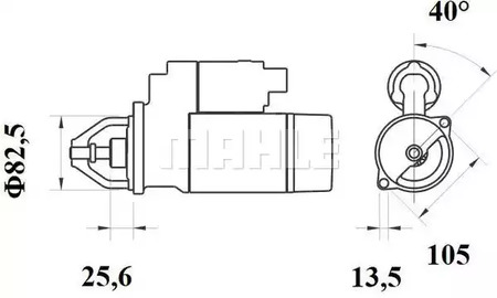 Фото MS737 Стартер MAHLE ORIGINAL {forloop.counter}}