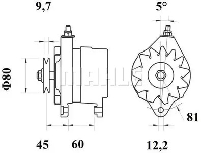 Фото MG16 Генератор MAHLE ORIGINAL {forloop.counter}}