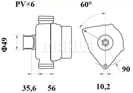 Фото MG19 Генератор MAHLE ORIGINAL {forloop.counter}}