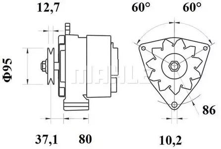 Фото MG20 Генератор MAHLE ORIGINAL {forloop.counter}}