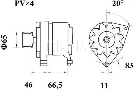 Фото MG194 Генератор MAHLE ORIGINAL {forloop.counter}}