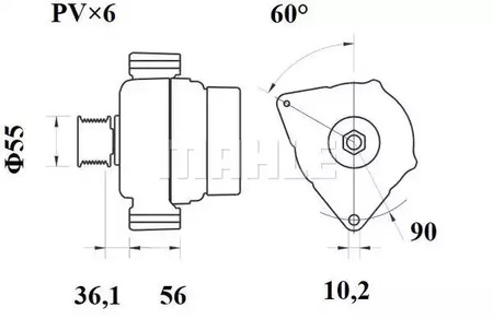 Фото MG248 Генератор MAHLE ORIGINAL {forloop.counter}}