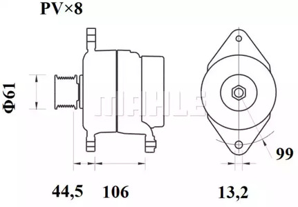 Фото MG800 Генератор MAHLE ORIGINAL {forloop.counter}}