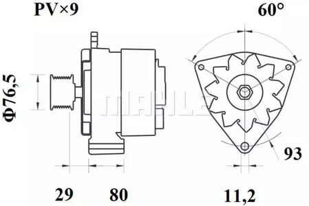 Фото MG803 Генератор MAHLE ORIGINAL {forloop.counter}}