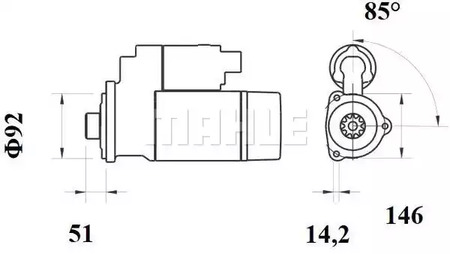 Фото MS754 Стартер MAHLE ORIGINAL {forloop.counter}}