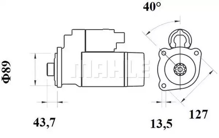 Фото MS782 Стартер MAHLE ORIGINAL {forloop.counter}}