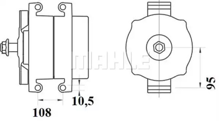 Фото MG148 Генератор MAHLE ORIGINAL {forloop.counter}}