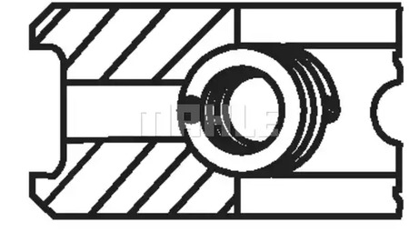 Фото 64016V0 Комплект колец MAHLE ORIGINAL {forloop.counter}}