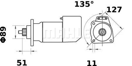 Фото MS493 Стартер MAHLE ORIGINAL {forloop.counter}}