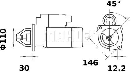 Фото MS176 Стартер MAHLE ORIGINAL {forloop.counter}}