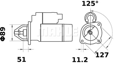 Фото MS141 Стартер MAHLE ORIGINAL {forloop.counter}}