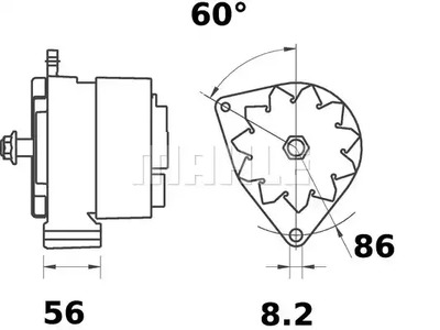 Фото MG626 Генератор MAHLE ORIGINAL {forloop.counter}}