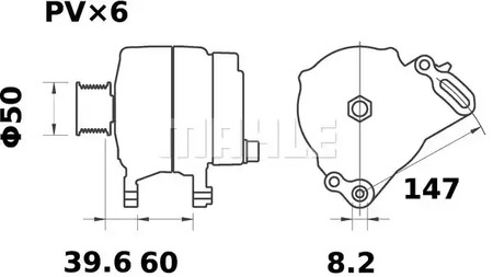 Фото MG366 Генератор MAHLE ORIGINAL {forloop.counter}}