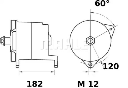 Фото MG351 Генератор MAHLE ORIGINAL {forloop.counter}}