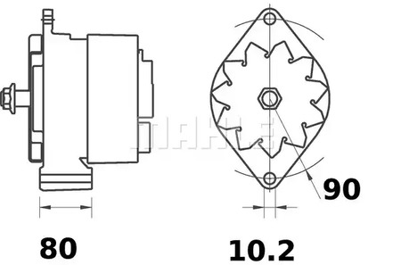 Фото MG183 Генератор MAHLE ORIGINAL {forloop.counter}}