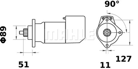 Фото MS569 Стартер MAHLE ORIGINAL {forloop.counter}}