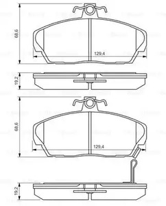 Фото 0986424214 Комплект тормозных колодок Bosch {forloop.counter}}