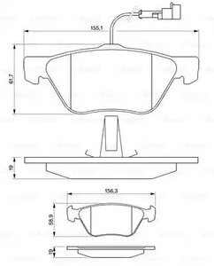 Фото 0986494004 Комплект тормозных колодок BOSCH {forloop.counter}}