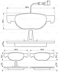 Фото 0986424362 Комплект тормозных колодок BOSCH {forloop.counter}}