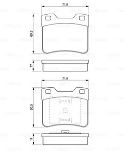 Фото 0986424411 Комплект тормозных колодок BOSCH {forloop.counter}}