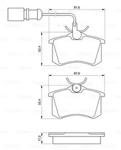 Фото 0986424559 Комплект тормозных колодок BOSCH {forloop.counter}}