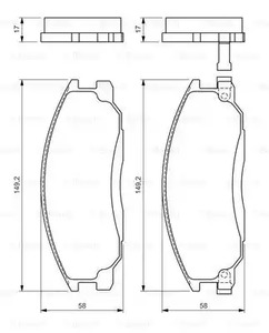 Фото 0986424729 Комплект тормозных колодок BOSCH {forloop.counter}}