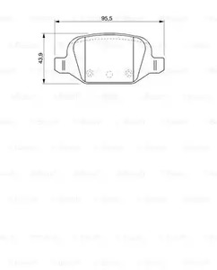 Фото 0986424756 Комплект тормозных колодок BOSCH {forloop.counter}}