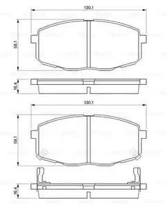 Фото 0 986 424 811 Комплект тормозных колодок BOSCH {forloop.counter}}