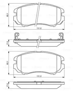 Фото 0986424815 Комплект тормозных колодок BOSCH {forloop.counter}}