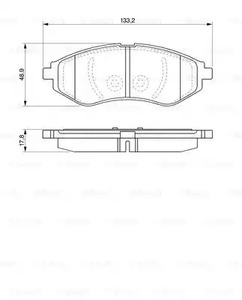 Фото 0986424818 Комплект тормозных колодок BOSCH {forloop.counter}}