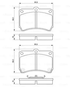 Фото 0986460390 Комплект тормозных колодок BOSCH {forloop.counter}}