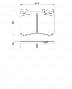 Фото 0986460959 Комплект тормозных колодок BOSCH {forloop.counter}}